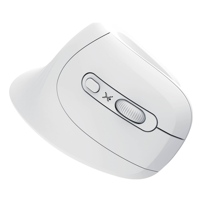 Mouse PERFECT CHOICE PC-045205 inalámbrico 2.4 GHz 1600 DPI silencioso Blanco