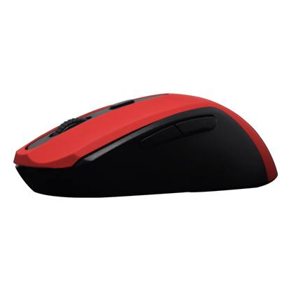 MOUSE INALAMBRICO ROJO Naceb Technology NA-0116R
