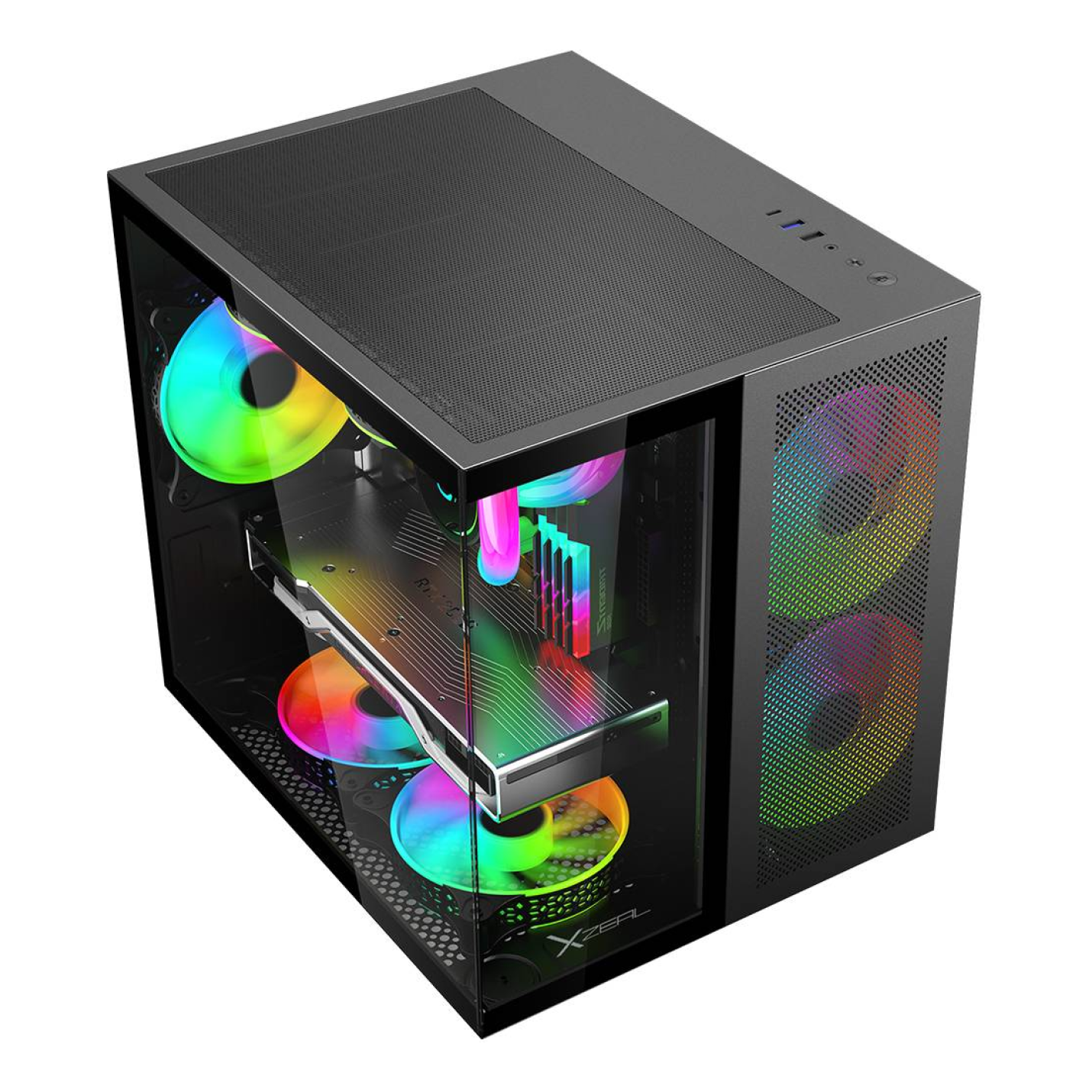 Gabinete Gaming Xzeal XZGAMC1B