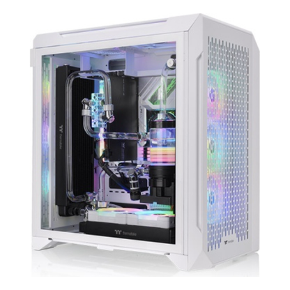 Gabinete Gaming Thermaltake CTE C700 Air Snow E-ATX/ATX/Micro-ATX/Mini-ITX, 3 Ventiladores, Blanco (CA-1X7-00F6WN-00)