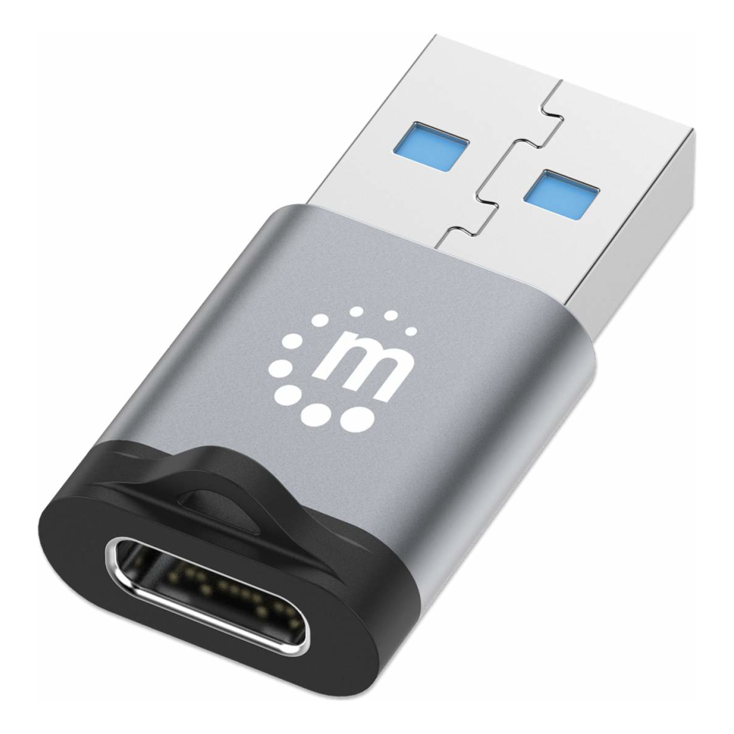 Adaptador USB-A a USB-C MANHATTAN 356305