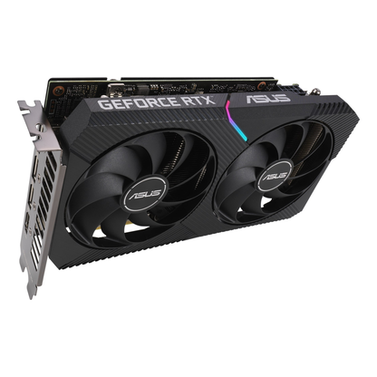 Tarjeta de Video ASUS DUAL-RTX3060-O12G-V2 NVIDIA GeForce RTX 3060 12 GB 2 Ventiladores