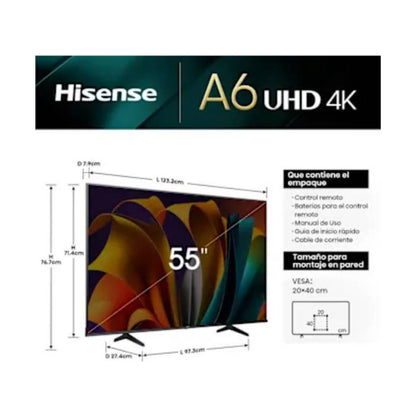 Television Hisense 55A6N