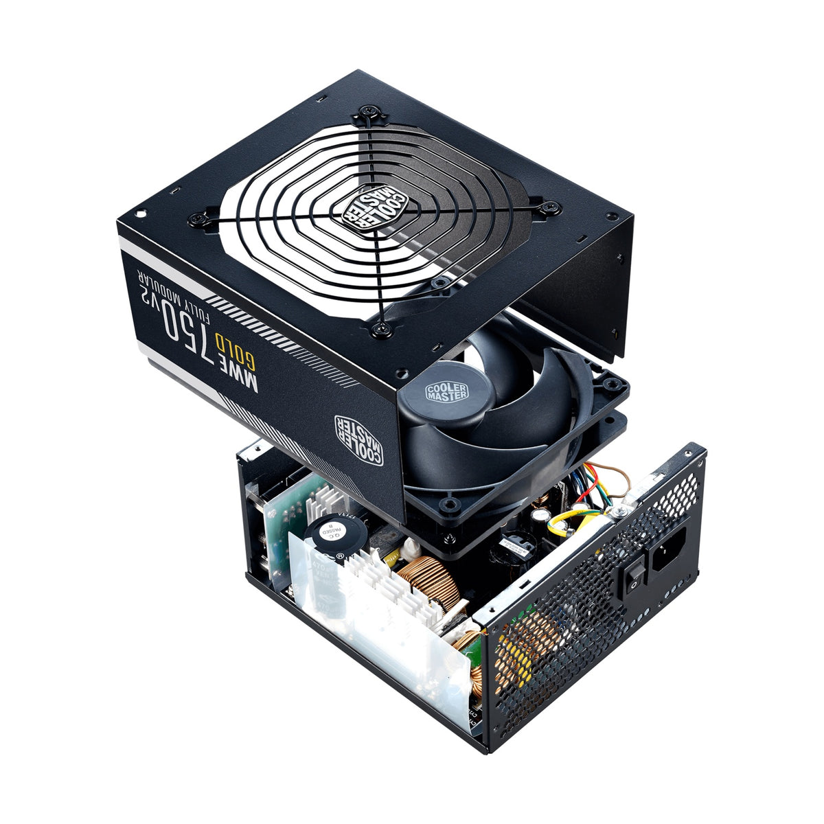 Fuente de Poder Gaming Cooler Master MWE Gold 750 V2 750 W 80 PLUS Gold Totalmente Modular (MPE-7501-AFAAG-U2)