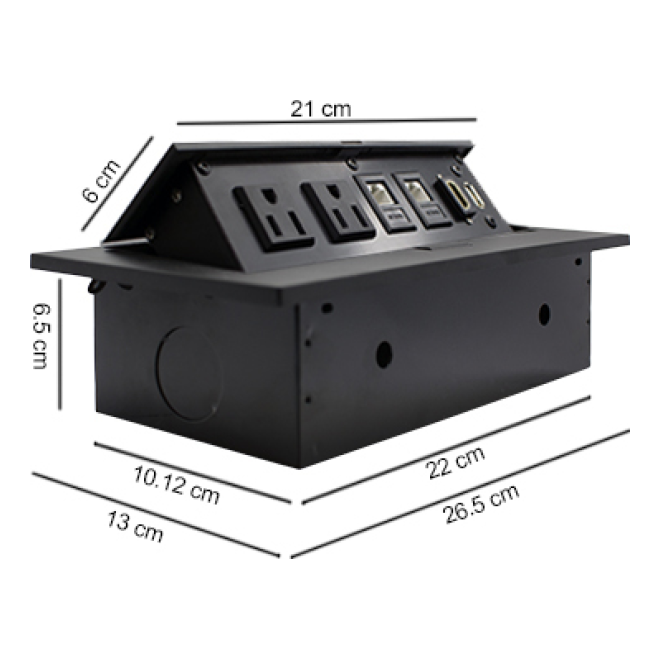 Caja para Mesa BROBOTIX 170906
