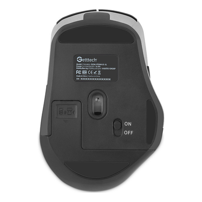 Mouse Gaming GETTTECH GGM-STDBW-01-SL Inalámbrico RGB