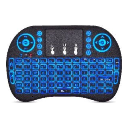 Teclado Mini Inalámbrico, Recargable, Ilumina BROBOTIX 963814