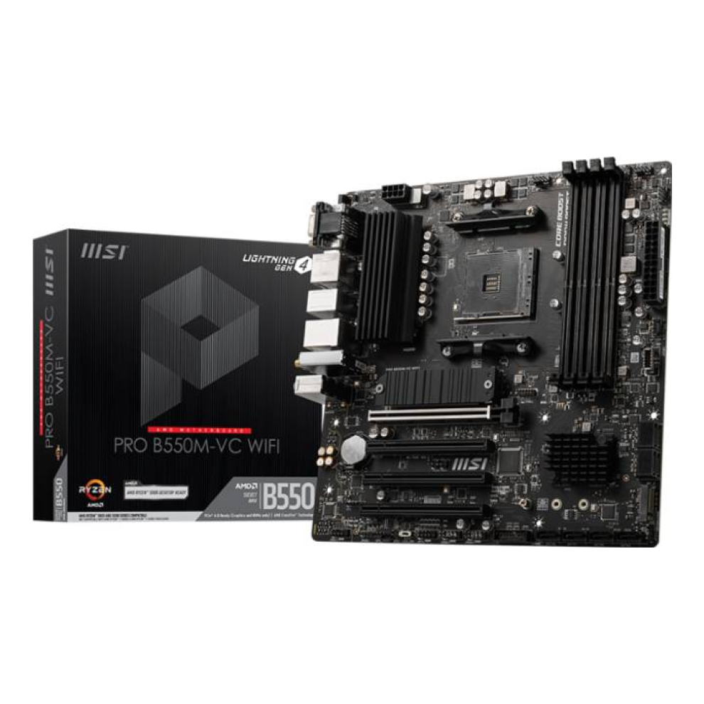 Motherboard MSI PRO B550M-VC WIFI Socket AM4 DDR4