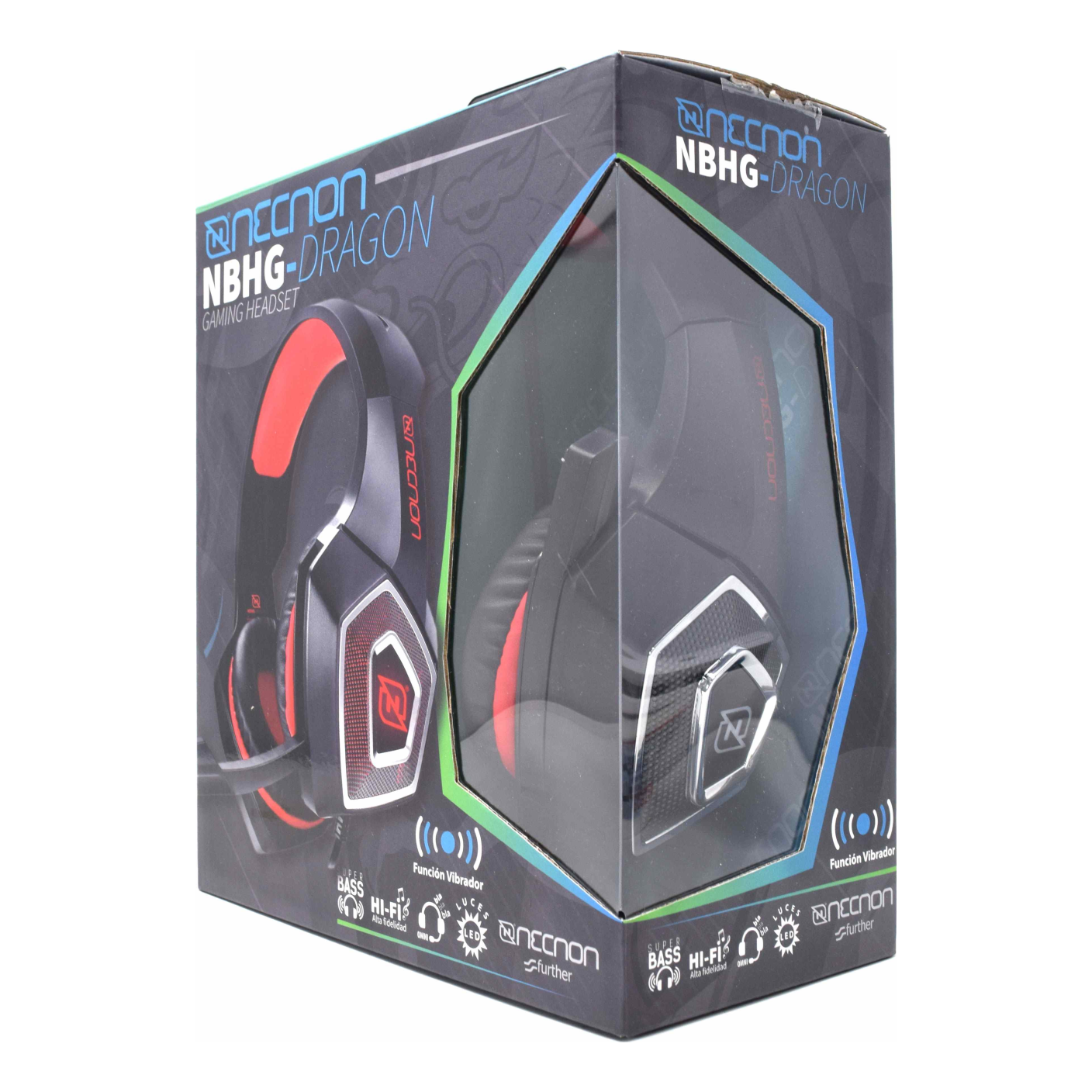 Audífonos Headset Gaming NECNON NBHG-DRAGON