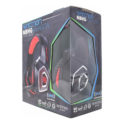Audífonos Headset Gaming NECNON NBHG-DRAGON