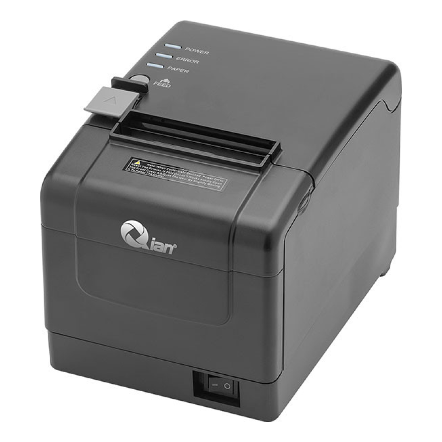Impresora POS Térmica Qian QTP-BTWF-01 con LAN, Serial, USB, Bluetooth y Wi-Fi