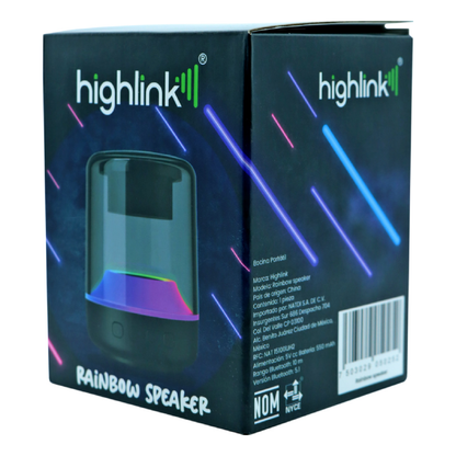 bocina Highlink RAINBOW