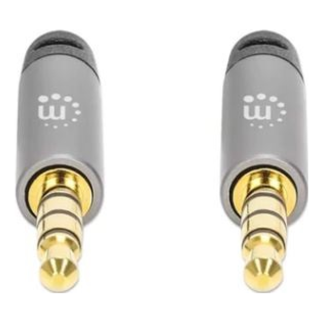 Cable Auxiliar de Audio Estéreo 3.5 mm MANHATTAN 356015