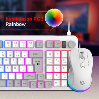 Kits para Teclado y Mouse Balam Rush KG515