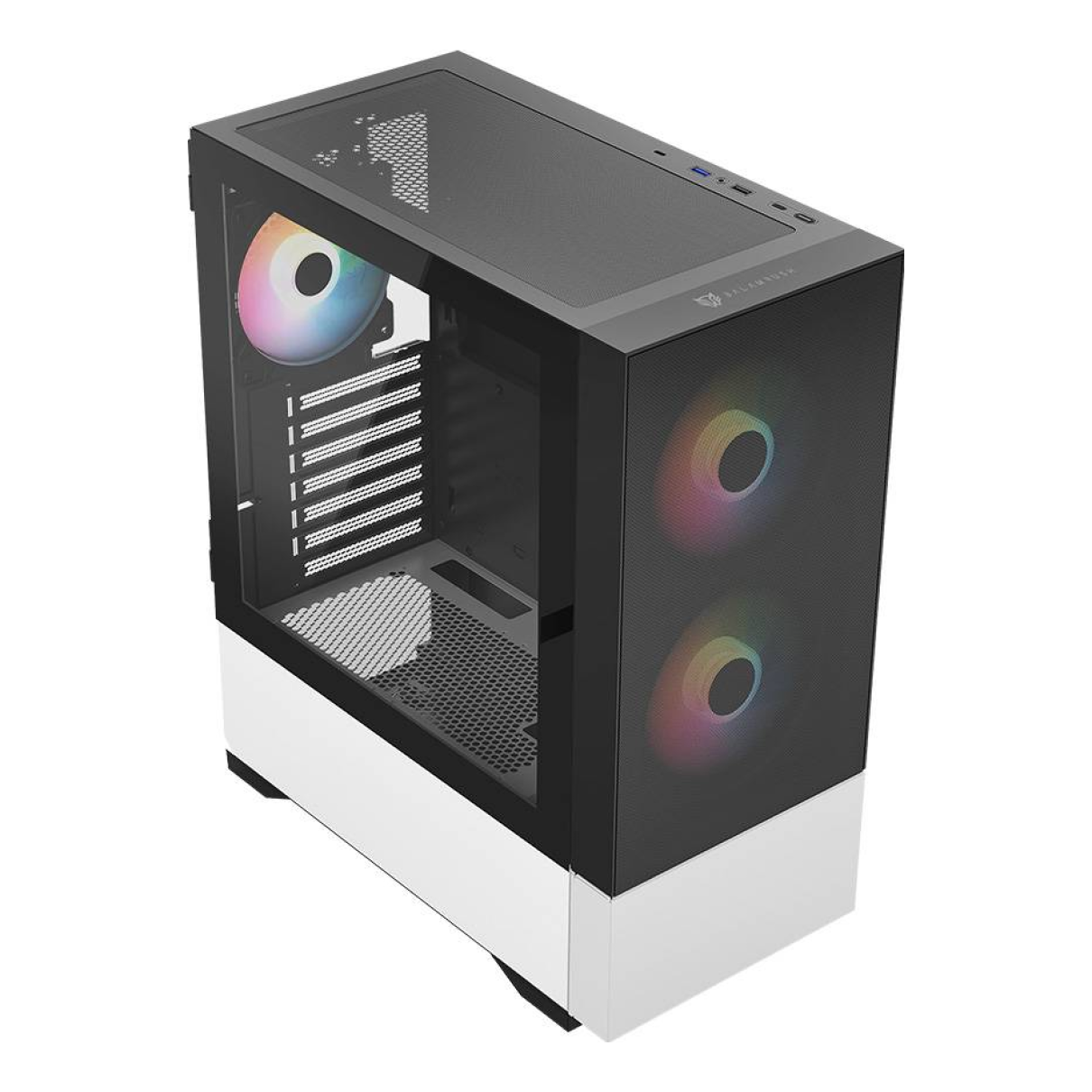 Gabinetes Gaming Balam Rush Nitrox Aircool  5500ABW Legend Series