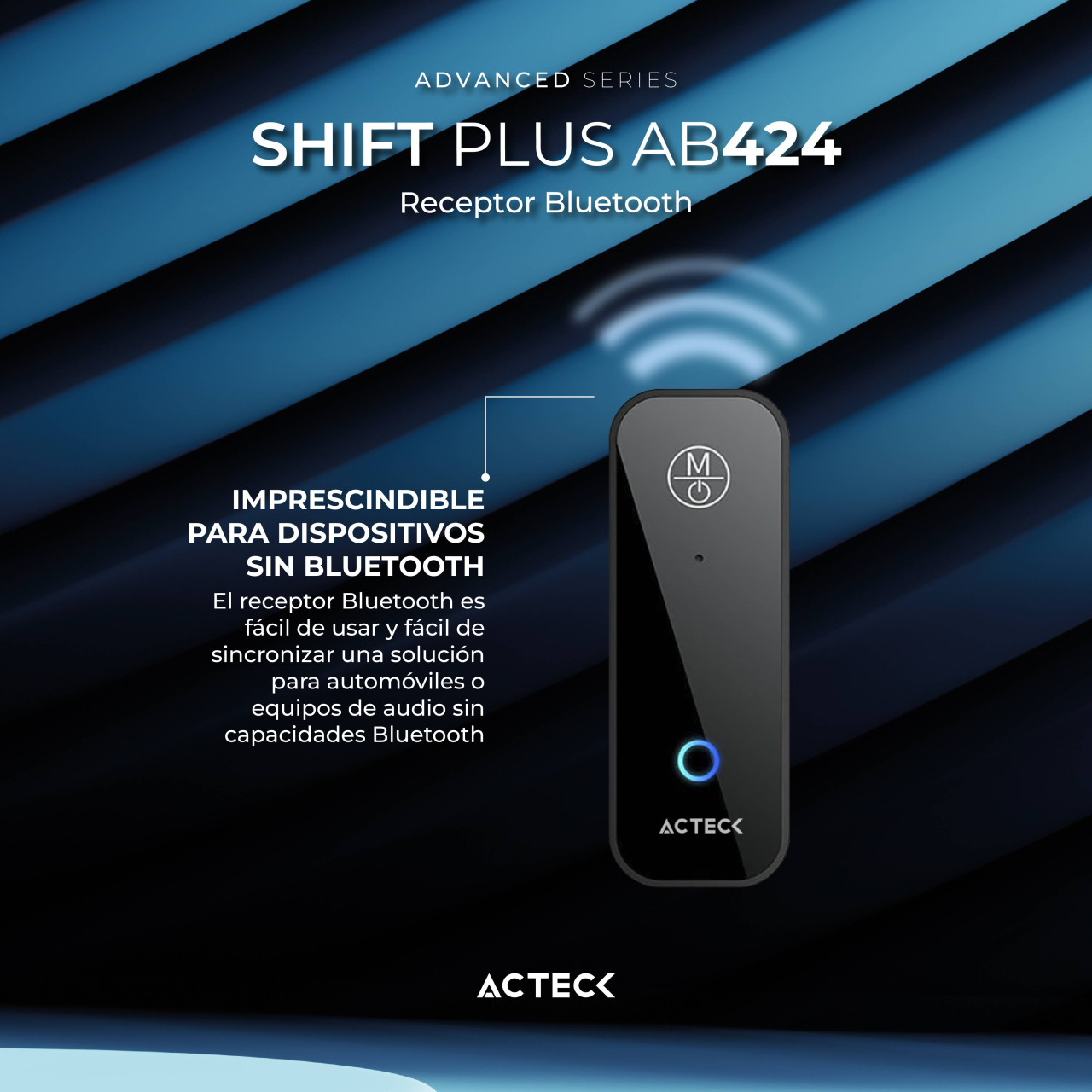 Adaptadores para Audio ACTECK Shift Plus AB424