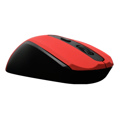 MOUSE INALAMBRICO ROJO Naceb Technology NA-0116R