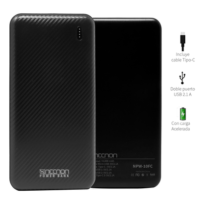 Power bank NECNON NPW-10FC