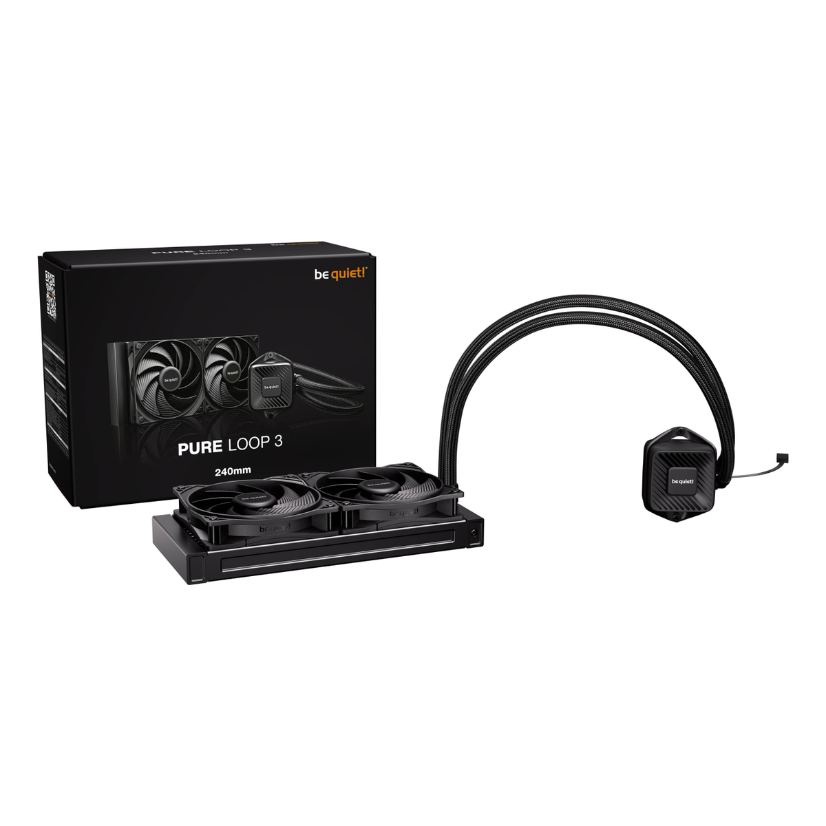 Sistema de Enfriamiento Líquido be quiet! Pure Loop 3 de 240 mm (BW027US)