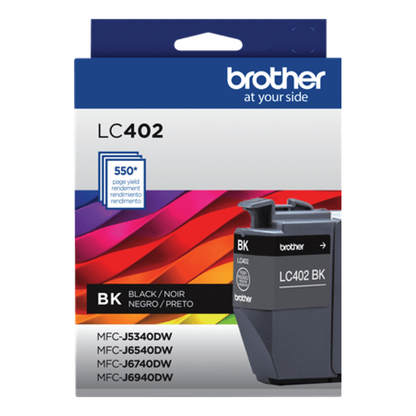 Cartuchos BROTHER  LC402BK