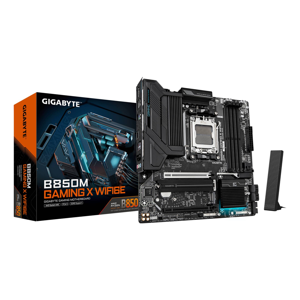 Motherboard Gaming Gigabyte B850M GAMING X WF6E Socket AM5 Micro-ATX DDR5 Wi-Fi 6E