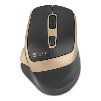 Mouse Gaming GETTTECH GGM-STDBW-01-GD Inalámbrico RGB