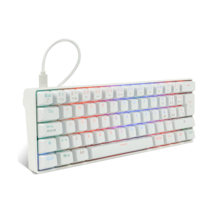 Teclado Mecánico GAME FACTOR KBG560-WH