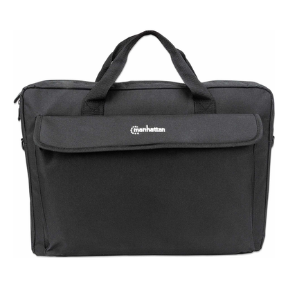 Maletín para Laptop MANHATTAN 439909 para 17.3 pulgadas PVC, Poliéster, Polietileno Negro