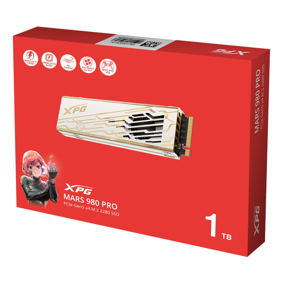 SSD M.2 2280 ADATA Mars 980 Pro 1 TB PCIe 5.0 x4 (SMAR-980P-1TCI)