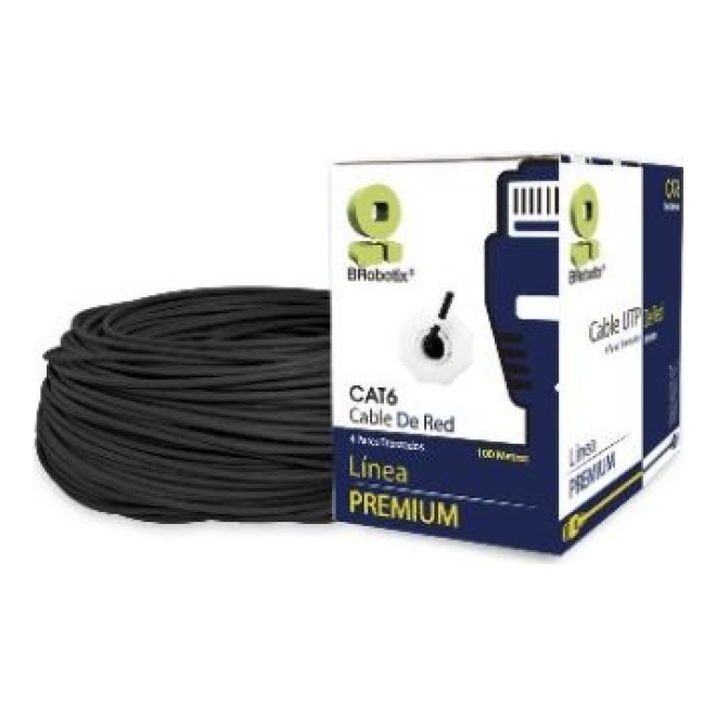 Bobina UTP, Exterior, Doble Forro BROBOTIX 176122