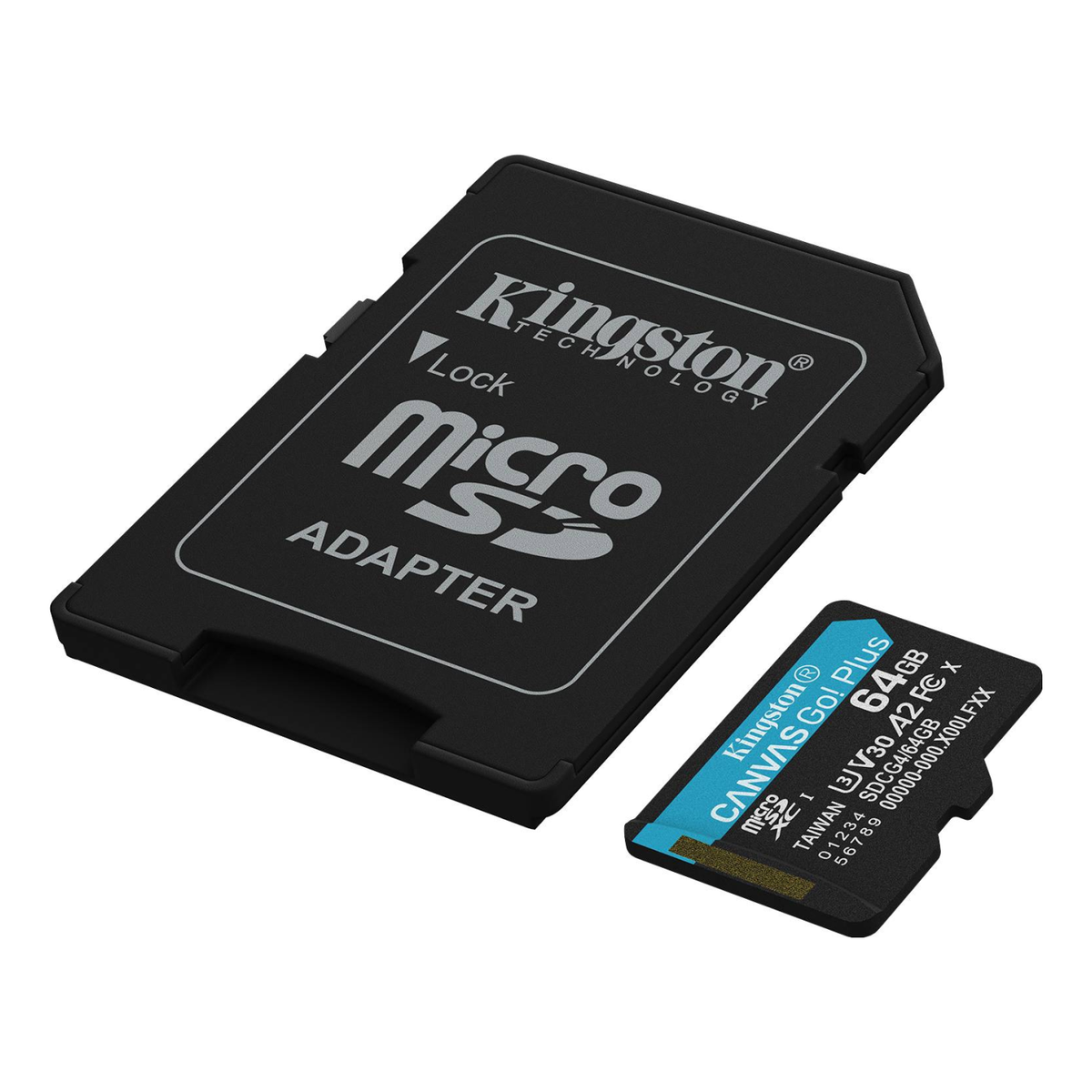 Tarjeta de Memoria microSDXC Kingston Technology Canvas Go! Plus Gen 4 64 GB (SDCG4/64GB)
