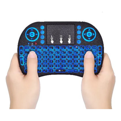 Teclado Mini Inalámbrico, Recargable, Ilumina BROBOTIX 963814