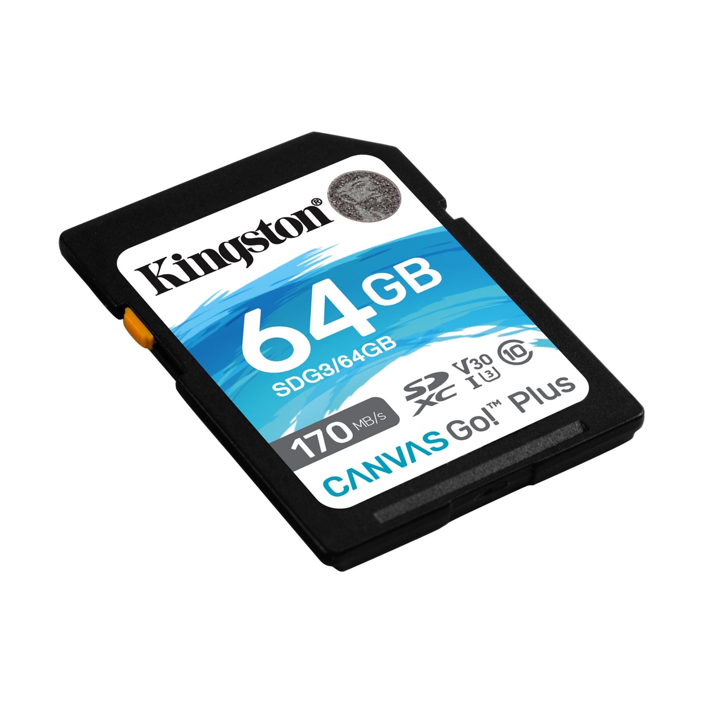 Disco Duro Externo Kingston Technology Canvas Go! Plus 64 GB hasta 170 MB/s (SDG3/64GB)