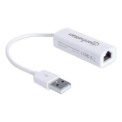 Tarjeta de Red USB - Ethernet MANHATTAN 506731