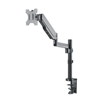 Soporte universal de pared para monitor MANHATTAN con pistón a gas,Soporta un monitor de 17