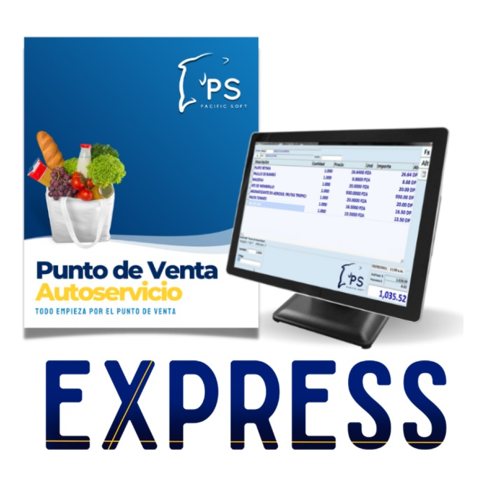 Software PACIFIC SOFT Punto de Venta para Restaurantes (KITPSF060)