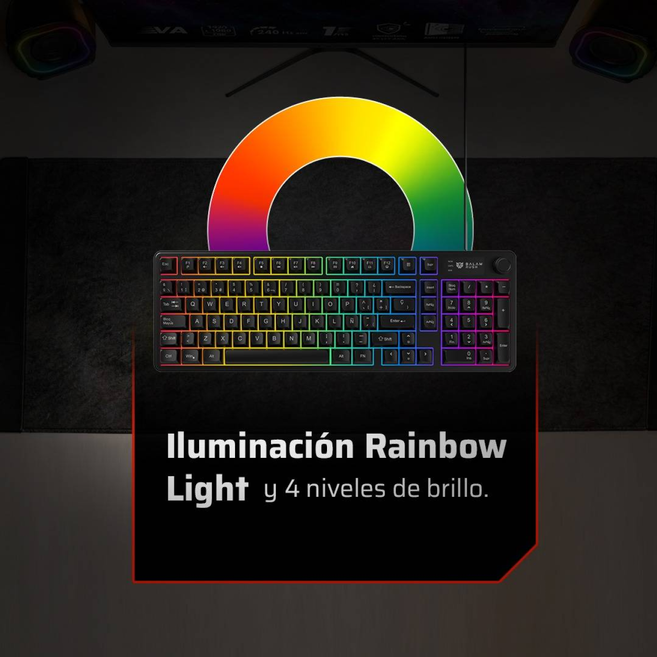 Teclados Gaming Balam Rush KG490
