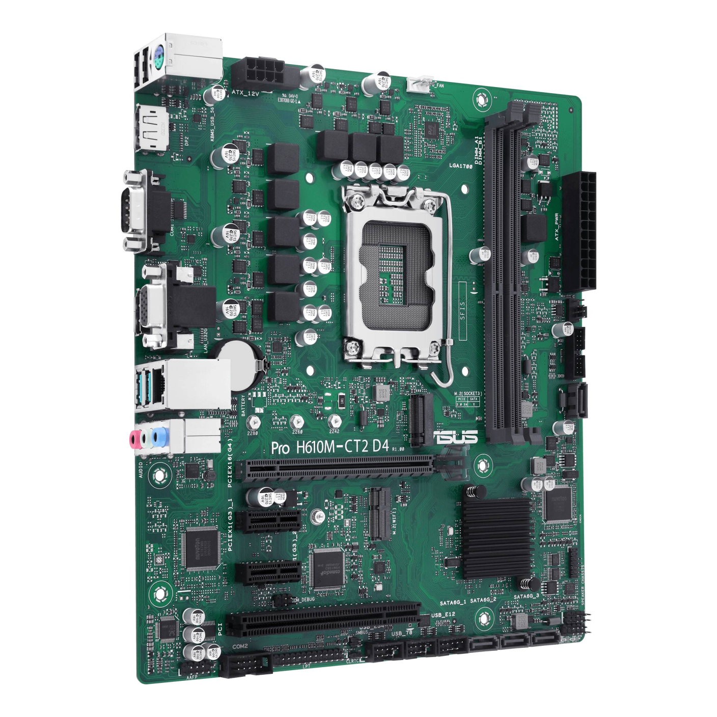 Motherboards ASUS PRO H610M-CT2 D4-CSM-SI
