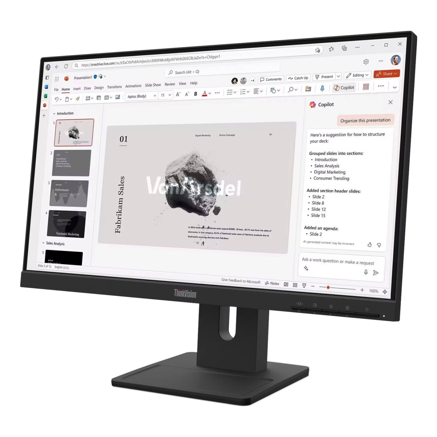 Monitores LENOVO ThinkVision E22-40