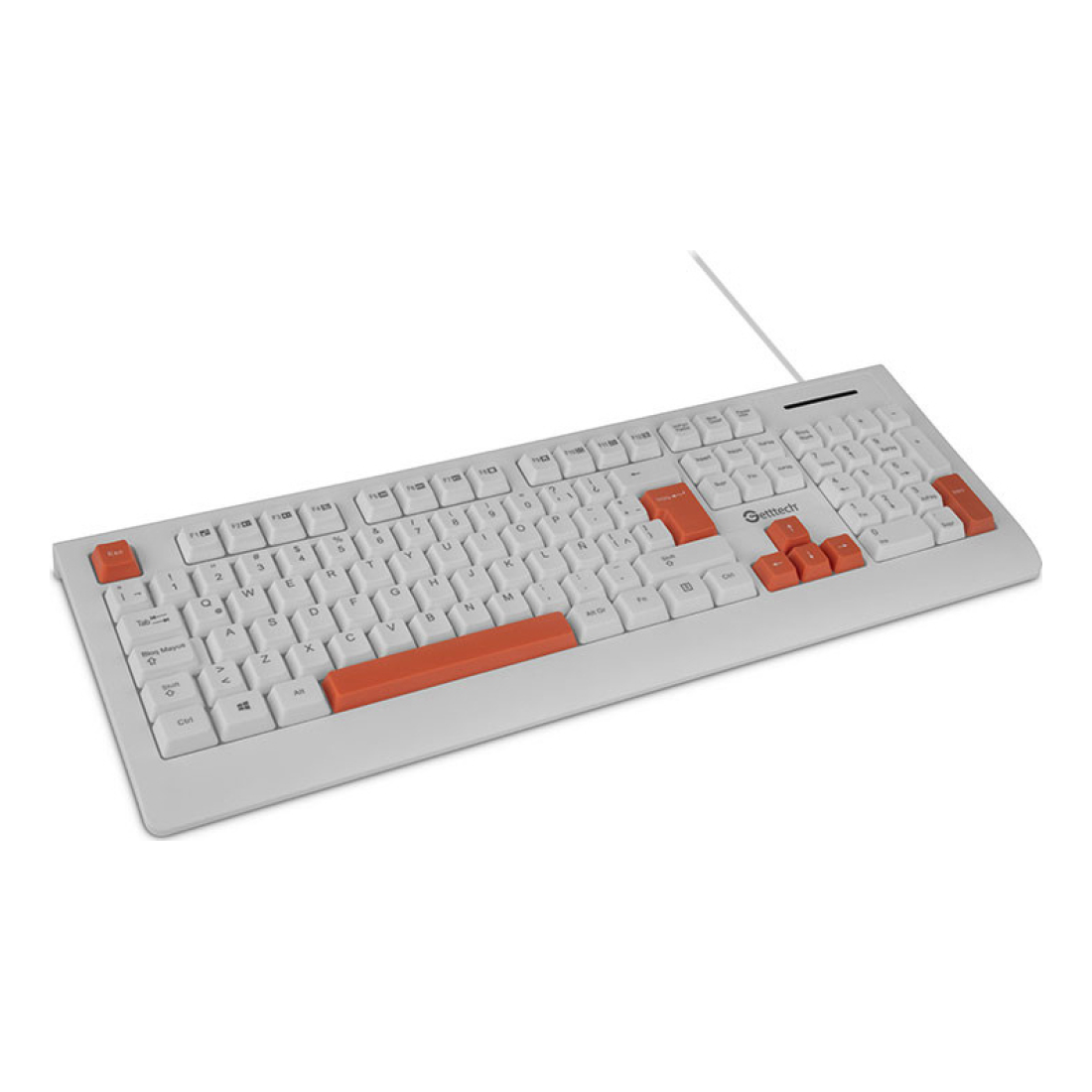 Teclados GETTTECH GGK-ESMWR-02-WH
