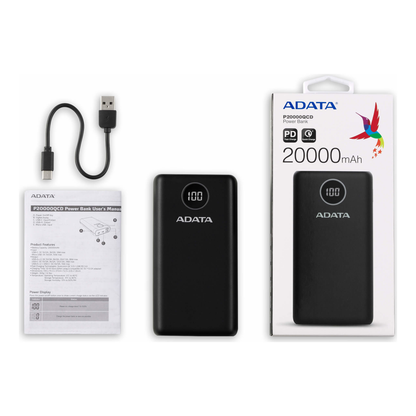 PowerBank  ADATA P20000QCD