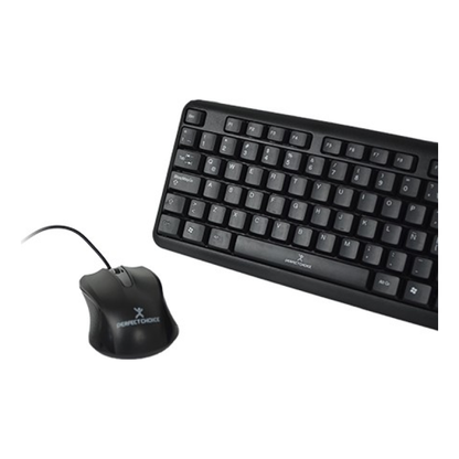 Kit teclado y mouse (PC-201076) Alambrico USB PERFECT CHOICE PC-201076