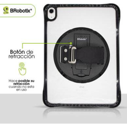 Funda para Tablet BROBOTIX para Ipad con Giro de 360° con Correa de 11 pulgadas (406122)