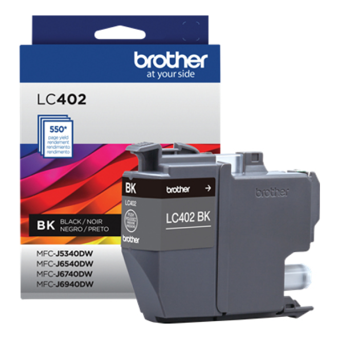 Cartuchos BROTHER  LC402BK