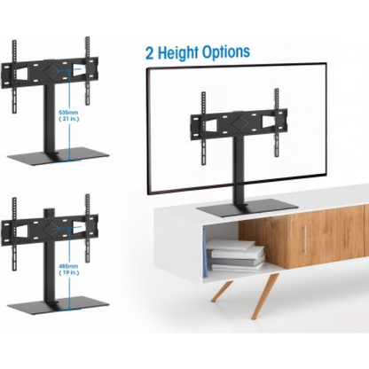 Soporte de Montaje de TV, con Altura Ajustabl MANHATTAN 462297