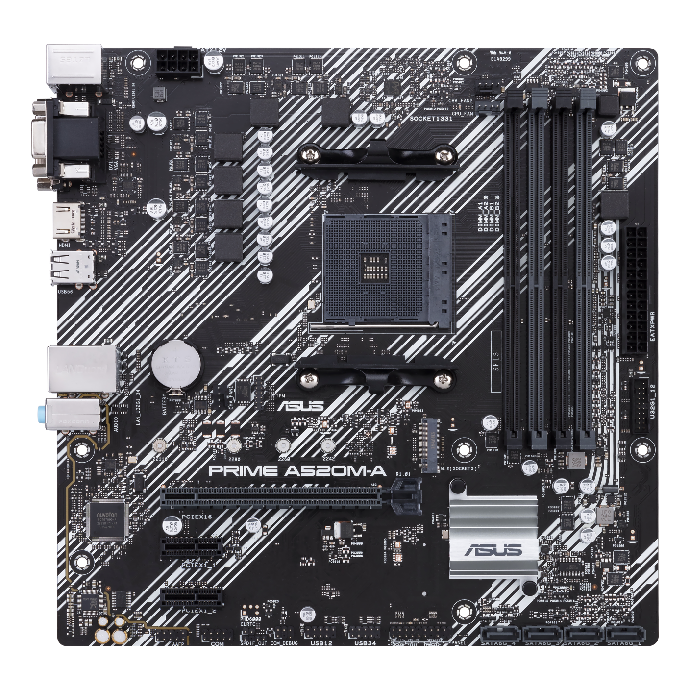 Tarjeta madre gaming ASUS A520M-A II/CSM