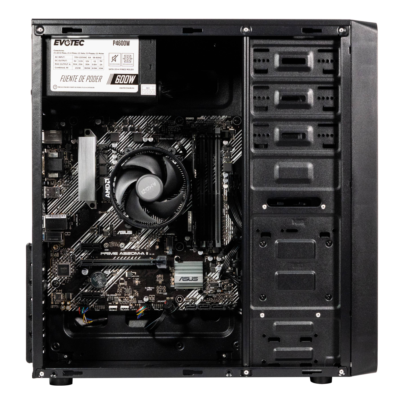 PCs de Escritorio EVOTEC Vertec AMD Ryzen 5 5600GT-01