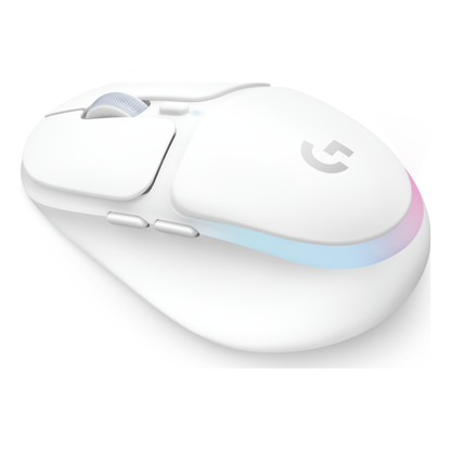 Mouse Gaming Logitech G705 Bluetooth/2.4 GHz óptico 8200 DPI 6 botones Blanco (910-006366)
