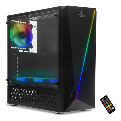 Gabinete Gaming Yeyian YCH-LAR01BK