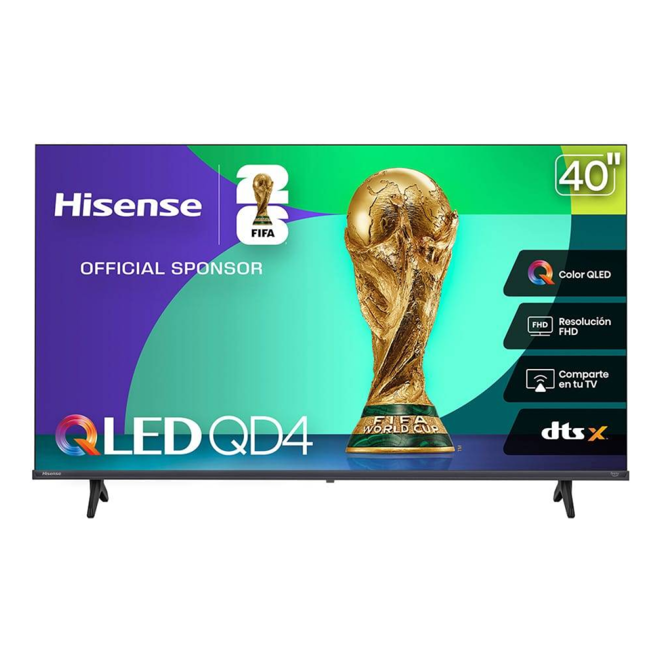Televisiones Hisense 40QD4QFM